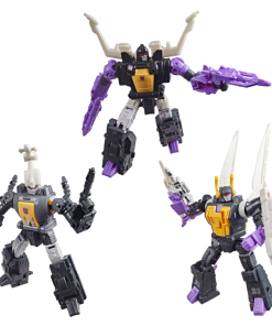 Transformers Studio Series The Transformers: The Movie MTMTE Collection Insecticon Bombshell, Insecticon Shrapnel, & Insecticon Kickback