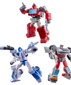 Transformers Age of the Primes Autobot Mirage, Ironhide, and Bluestreak